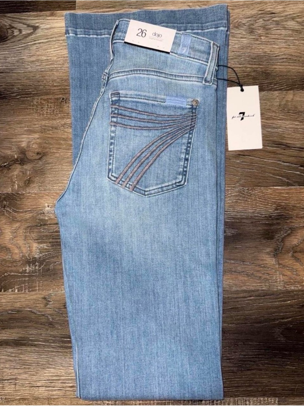 NWT 7 For All Mankind Dojo Jeans 7FAMK - Picture 3 of 7